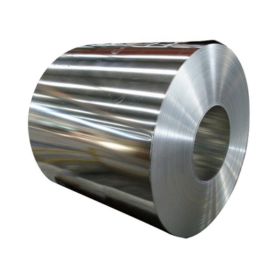 Spcc Bright 2.8 2.8 Astm T1 T5 คอยล์เกรดอาหาร เหล็กเคลือบดีบุก Electrolytic Tinplate Coil