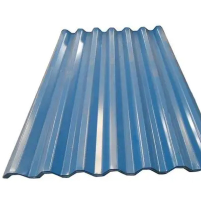 PPGI Sheet Silver Blue กระปุกกระเบื้องหลังคากระเบื้องกระบวน Z275