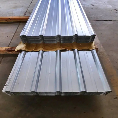 PPGI Sheet Silver Blue กระปุกกระเบื้องหลังคากระเบื้องกระบวน Z275